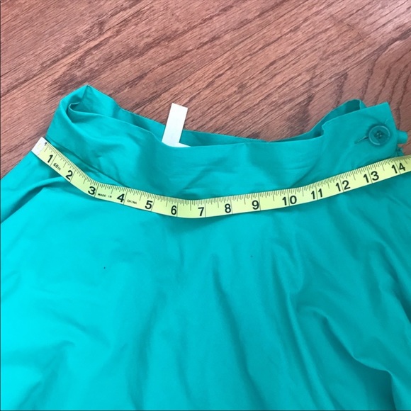 ModCloth Kelly Green Full Skirt - Picture 3 of 4